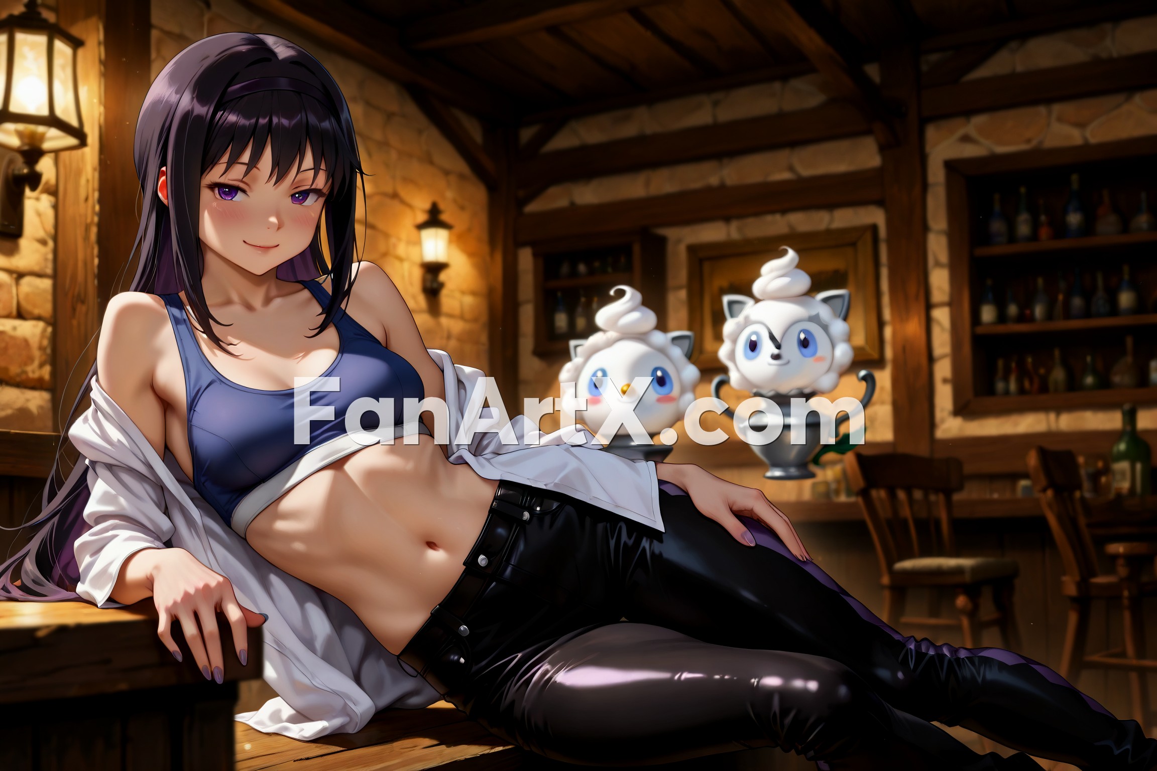 Akemi Homura Puella Magi Madoka Magica Fanart 8667216